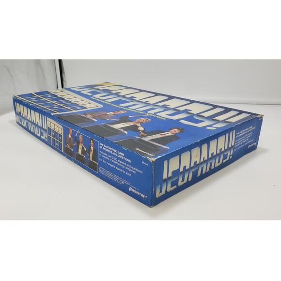 Jeopardy Board Game Pressman 1986 Vintage 100% COMPLETE - Picture 7 of 8